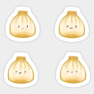 owo and uwu Dumplings (Xiao long bao) Sticker